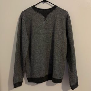 Black and Gray H&M Crewneck M